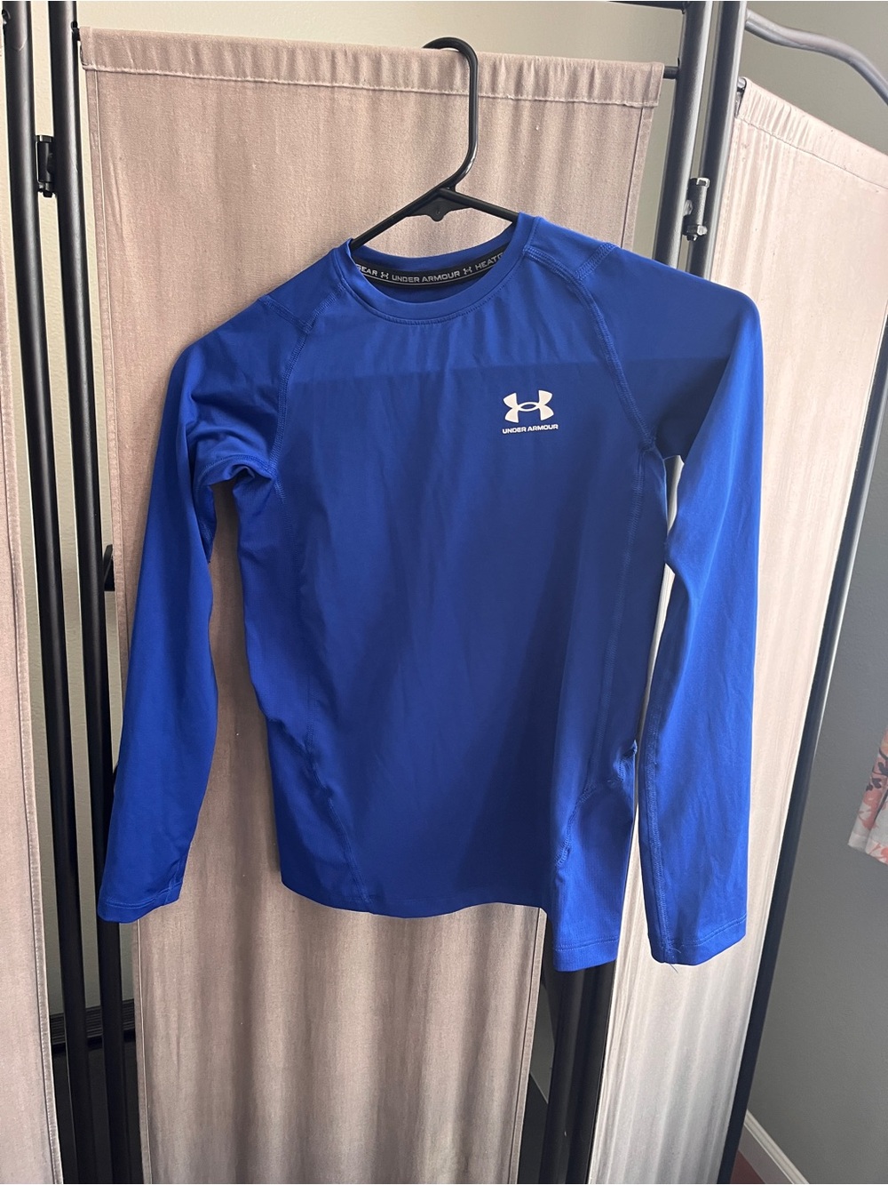 Under Armour Royal Blue Long Sleeve Performance Top